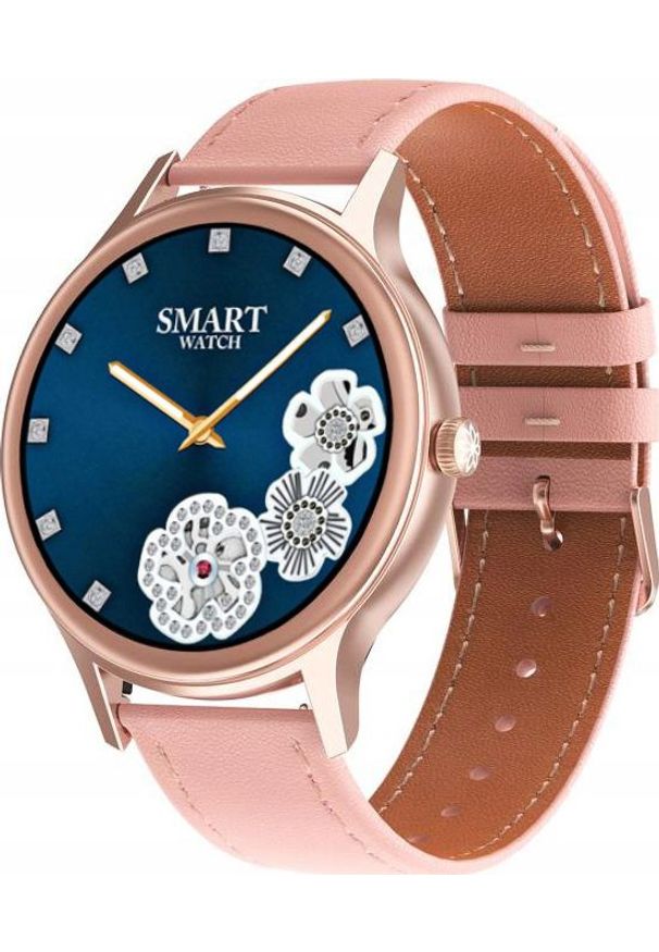ZAXER - Smartwatch Zaxer ZT66 Różowy (0.00). Rodzaj zegarka: smartwatch. Kolor: różowy