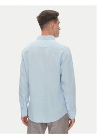 BOSS Koszula 50537381 Niebieski Regular Fit. Kolor: niebieski. Materiał: len #3
