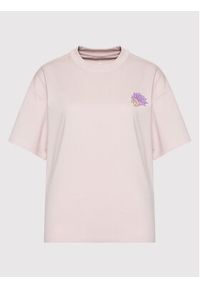 Converse T-Shirt Desert Rave 10024662-A03 Różowy Loose Fit. Kolor: różowy. Materiał: bawełna
