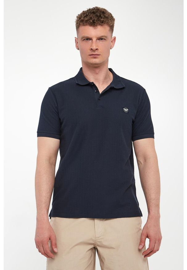 Emporio Armani Swimwear - Polo męskie EMPORIO ARMANI SWIMWEAR. Typ kołnierza: polo
