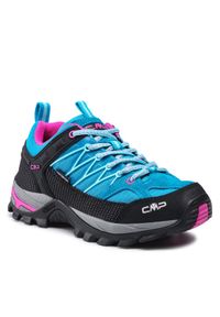 CMP Trekkingi Rigel Low Wmn Trekking Shoe Wp 3Q54456 Niebieski. Kolor: niebieski. Materiał: materiał