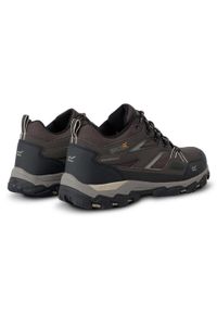 Regatta - Buty trekkingowe męskie Holcombe 3 niskie. Kolor: niebieski. Materiał: materiał, syntetyk. Szerokość cholewki: normalna