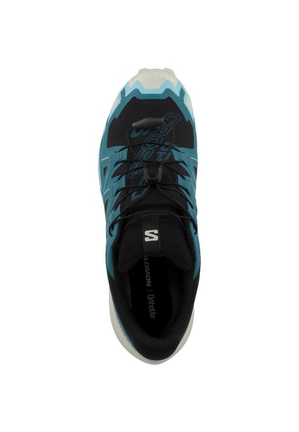salomon - Buty do biegania męskie Salomon Speedcross 6 Gtx. Kolor: wielokolorowy, niebieski. Materiał: materiał, syntetyk. Szerokość cholewki: normalna. Model: Salomon Speedcross