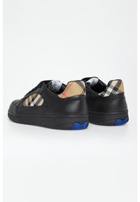 Burberry - Sneakersy męskie skórzane BURBERRY. Materiał: skóra #4
