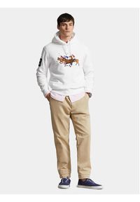 Polo Ralph Lauren Bluza 710935536001 Biały Regular Fit. Typ kołnierza: polo. Kolor: biały. Materiał: bawełna