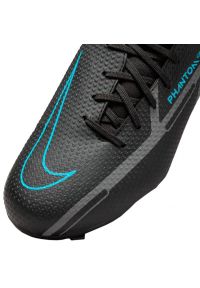 Buty piłkarskie Nike Phantom GT2 Academy Df FG/MG Jr DC0813 004 czarne czarne. Zapięcie: sznurówki. Kolor: czarny. Materiał: syntetyk. Szerokość cholewki: normalna. Sport: piłka nożna #8
