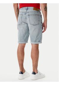 Calvin Klein Jeans Szorty jeansowe J30J327193 Niebieski Slim Fit. Kolor: niebieski. Materiał: bawełna #4