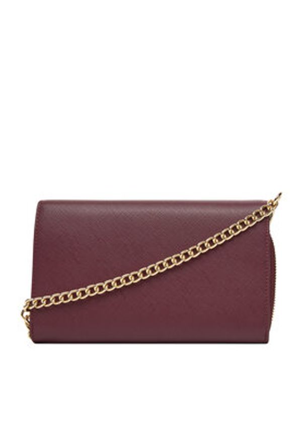 VALENTINO - Valentino Torebka Zero Pre VPS7B3212 Bordowy. Kolor: czerwony. Materiał: skórzane