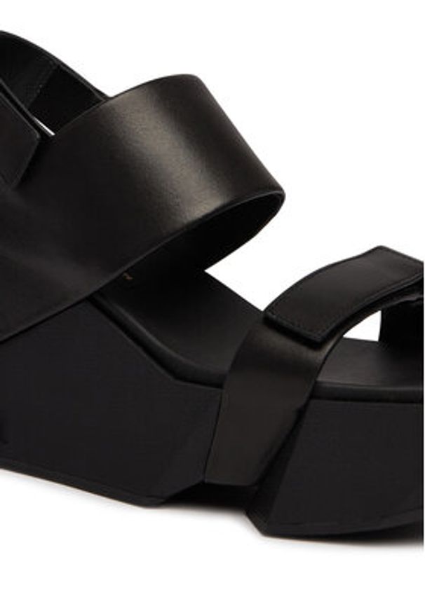 United Nude Sandały Brutt Sandal 109830116 Czarny. Kolor: czarny. Materiał: skóra