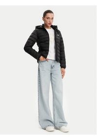Guess Jeans Kurtka puchowa W5RL99 WHAB2 Czarny Regular Fit. Kolor: czarny. Materiał: syntetyk #7
