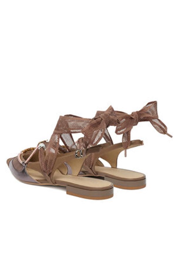 Pinko - PINKO Czółenka Gianira 30 SD0547 P003 Brązowy. Kolor: brązowy. Materiał: skóra