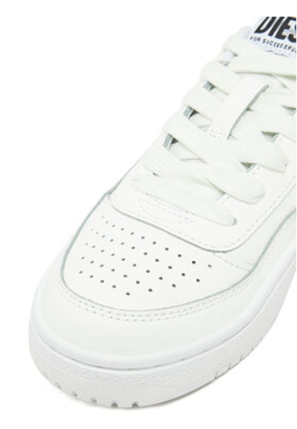 Diesel Sneakersy Y03513 P5576 T1002 Biały. Kolor: biały. Materiał: skóra