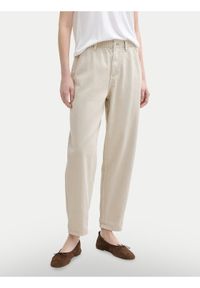 Tom Tailor Denim Jeansy 1045968 Beżowy Relaxed Fit. Kolor: beżowy