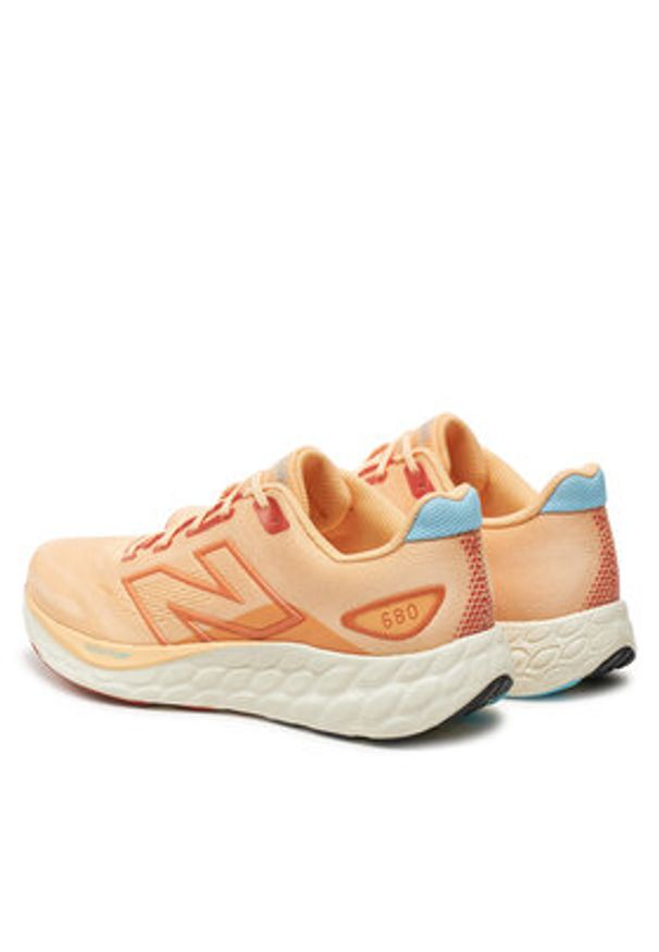New Balance Buty do biegania Fresh Foam 680 v8 W680CL8 Pomarańczowy. Kolor: pomarańczowy. Materiał: materiał, mesh