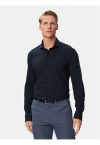 BOSS Koszula P-Hank-Sp-261 50556106 Granatowy Slim Fit. Kolor: niebieski. Materiał: bawełna #1