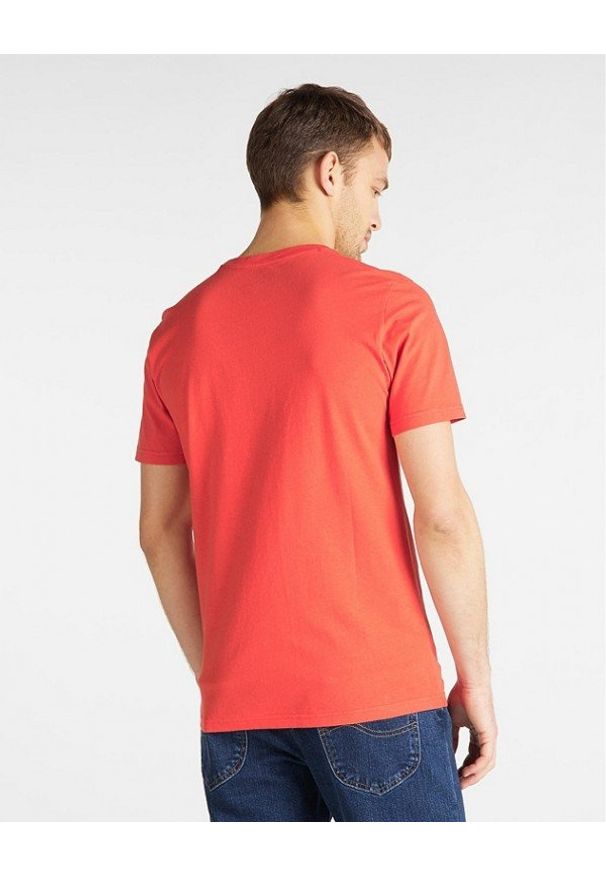 Lee - LEE WORKWEAR TEE MĘSKI T-SHIRT RELAXED FIT POPPY RED L60BFENH 112113254
