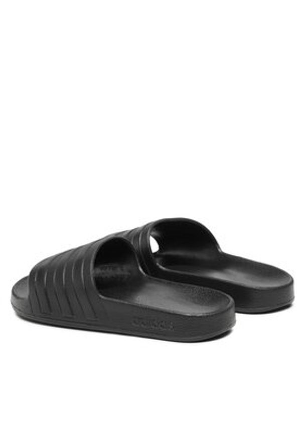 Adidas - adidas Klapki adilette Aqua F35550 Czarny. Kolor: czarny. Materiał: syntetyk