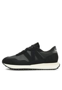 New Balance Sneakersy MS237SD Czarny. Kolor: czarny. Materiał: skóra