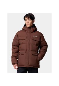 columbia - Płaszcz Zimowy Męski Columbia Landroamer Puffer. Kolor: beżowy. Sezon: zima. Sport: turystyka piesza #1