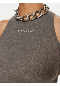 Pinko Top Distinto 100822 A22X Szary Regular Fit. Kolor: szary. Materiał: bawełna