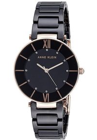 Zegarek damski Anne Klein AK-3266BKRG czarny. Kolor: czarny #1
