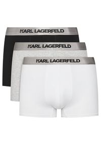 Karl Lagerfeld - KARL LAGERFELD Komplet 3 par bokserek A1M47020 Kolorowy. Materiał: bawełna. Wzór: kolorowy