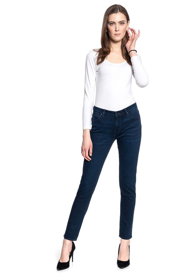 Lee - DAMSKIE SPODNIE JEANSOWE LEE Elly WASHED COWES L305MRNN 112106120