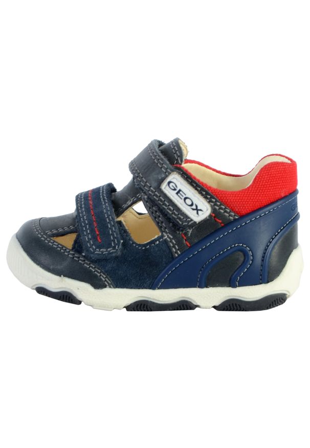 Sandały Geox Model B New Balu Boy A Kolor Niebieski. Kolor: niebieski. Materiał: skóra. Sport: turystyka piesza