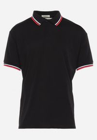Born2be - Czarna Koszulka o Fasonie Polo z Guzikami Timarie. Okazja: na spotkanie biznesowe. Typ kołnierza: polo. Kolor: czarny. Materiał: dresówka. Styl: klasyczny, biznesowy, elegancki #4