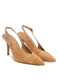 Guess Szpilki FLPPRI SUE05 Brązowy. Kolor: brązowy. Materiał: skóra, zamsz. Obcas: na szpilce #4