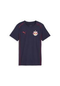 Puma - Koszulka młodzieżowa Casuals FC Red Bull Salzburg PUMA Navy Red Blue. Kolor: czerwony, niebieski, wielokolorowy