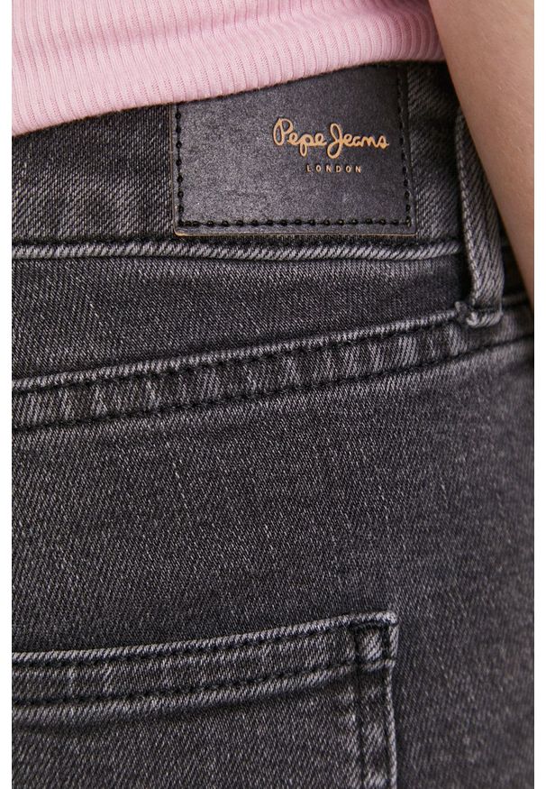Pepe Jeans - Jeansy Pixie. Kolor: szary