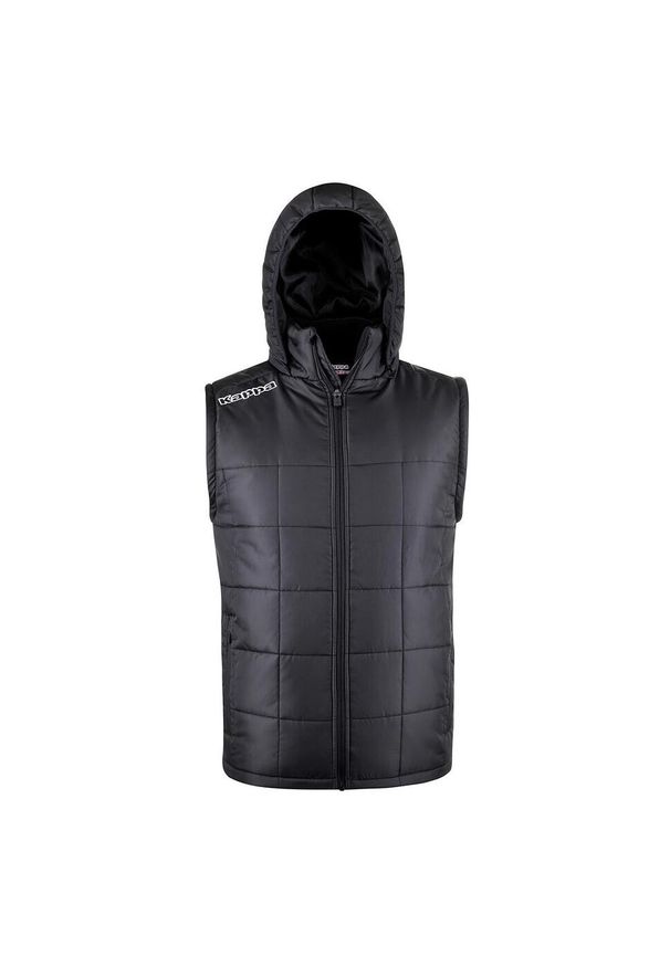 Kurtka Kappa Waples. Kolor: czarny. Sport: piłka nożna