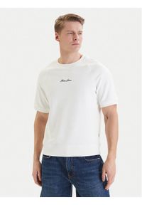 Guess Jeans T-Shirt M6GQB2 KCPR1 Biały Oversize. Kolor: biały. Materiał: bawełna #1