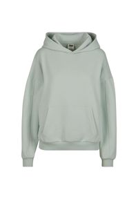 Bluza damska z kapturem Urban Classics Organic. Typ kołnierza: kaptur. Kolor: niebieski. Materiał: bawełna #1
