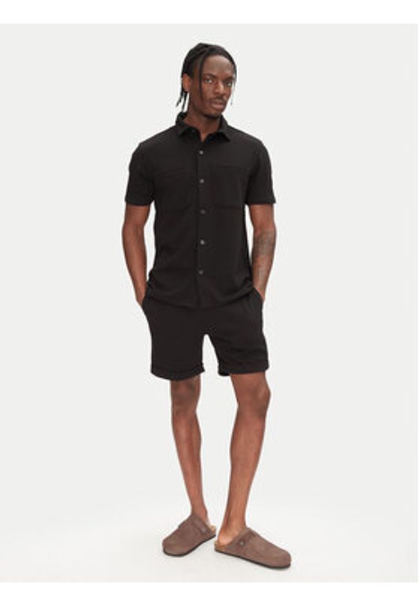 Only & Sons Koszula New Kodyl 22033721 Czarny Regular Fit. Kolor: czarny. Materiał: syntetyk