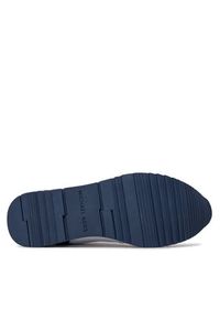 MICHAEL Michael Kors Sneakersy Allie Trainer 43R4ALFS1B Niebieski. Kolor: niebieski. Materiał: skóra