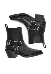 Badura Kowbojki EO-BAILE-07100-25 Czarny. Kolor: czarny. Materiał: skóra #2