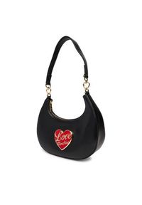Love Moschino - LOVE MOSCHINO Torebka JC4183PP1NLP0000 Czarny. Kolor: czarny. Materiał: skórzane #3