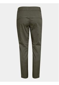 Kaffe Spodnie materiałowe Mette 10506121 Khaki Regular Fit. Kolor: brązowy. Materiał: bawełna