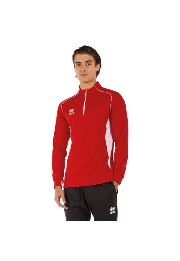 ERREA - Bluza Errea Dynamic. Kolor: czerwony, wielokolorowy, biały. Sport: fitness