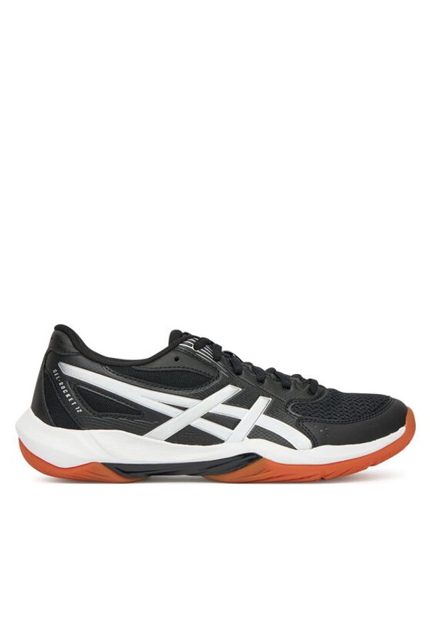 Asics Buty halowe Gel-Rocket 12 1072A119 Czarny. Kolor: czarny. Materiał: materiał