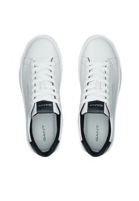 GANT - Gant Sneakersy 31631021 Biały. Kolor: biały. Materiał: skóra