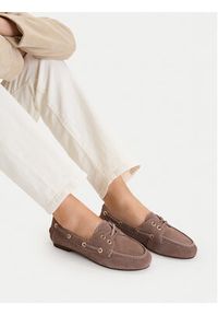 MEXX Mokasyny EO-HY62517-1 Beżowy. Kolor: beżowy. Materiał: zamsz, skóra #4