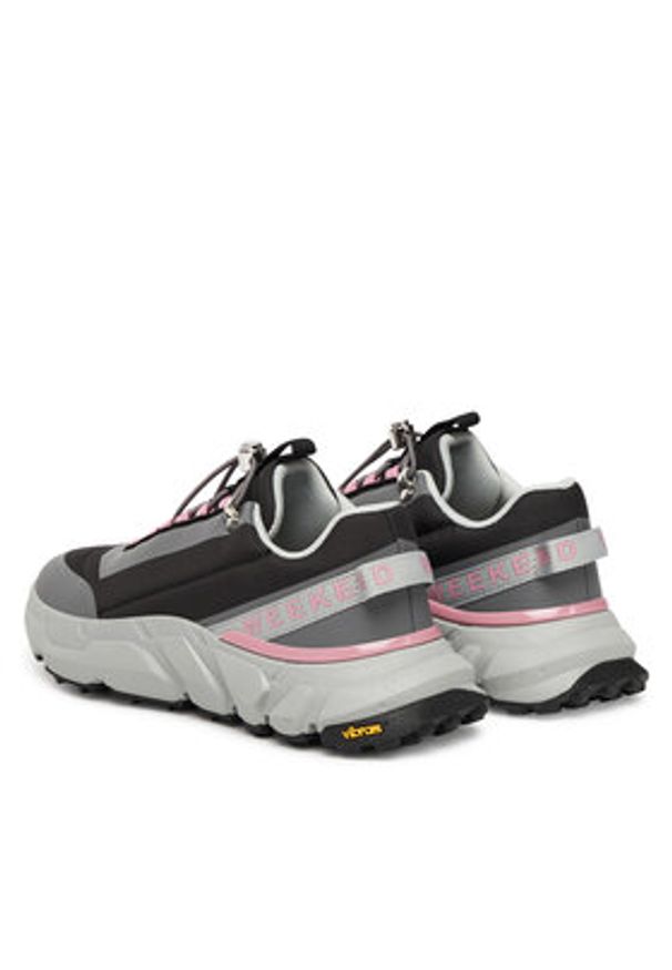 Weekend Max Mara Sneakersy Tandem 2525766015650 Czarny. Kolor: czarny. Materiał: materiał