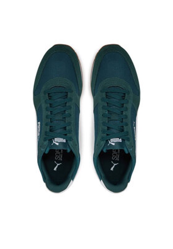 Puma Sneakersy St Miller 401622 08 Zielony. Kolor: zielony. Materiał: zamsz, skóra