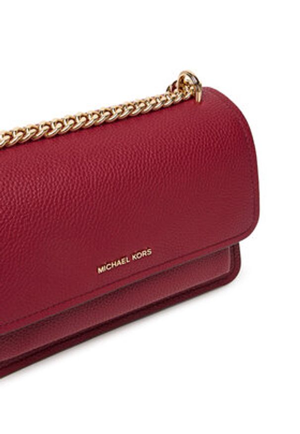 MICHAEL Michael Kors Torebka Claire 30T4GC7L3T Bordowy. Kolor: czerwony. Materiał: skórzane