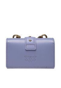 Pinko Torebka Love Micro Simply AI 22-23 PLTT 1P22XN Y5H7 Fioletowy. Kolor: fioletowy. Materiał: skórzane #3