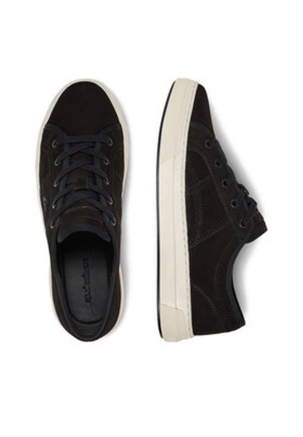 Quiksilver Sneakersy CEO-LUKE-01 MI08 Czarny. Kolor: czarny. Materiał: skóra, zamsz