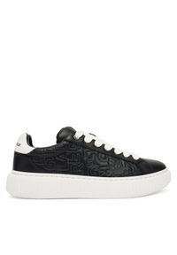 Karl Lagerfeld - KARL LAGERFELD Sneakersy KL24224 Czarny. Kolor: czarny. Materiał: skóra